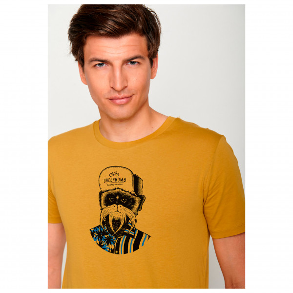 GreenBomb - Animal Monkey Guide - Camiseta de manga corta