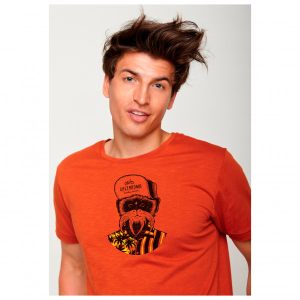GreenBomb - Animal Monkey Spice - Camiseta de manga corta