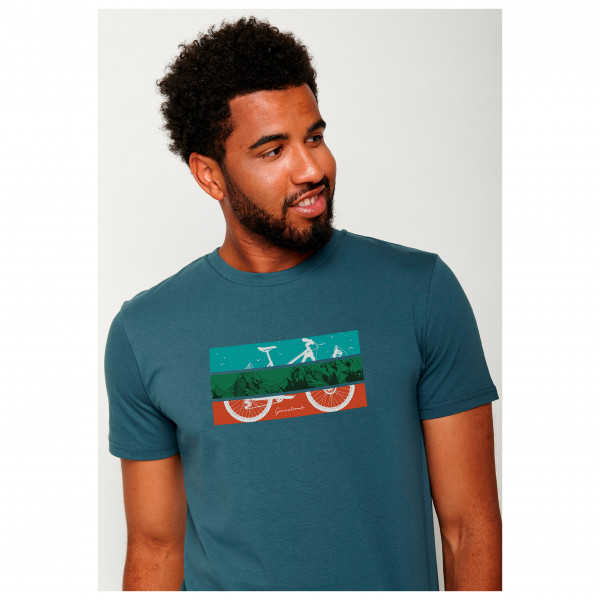 GreenBomb - Bike Mountain Guide - Camiseta de manga corta