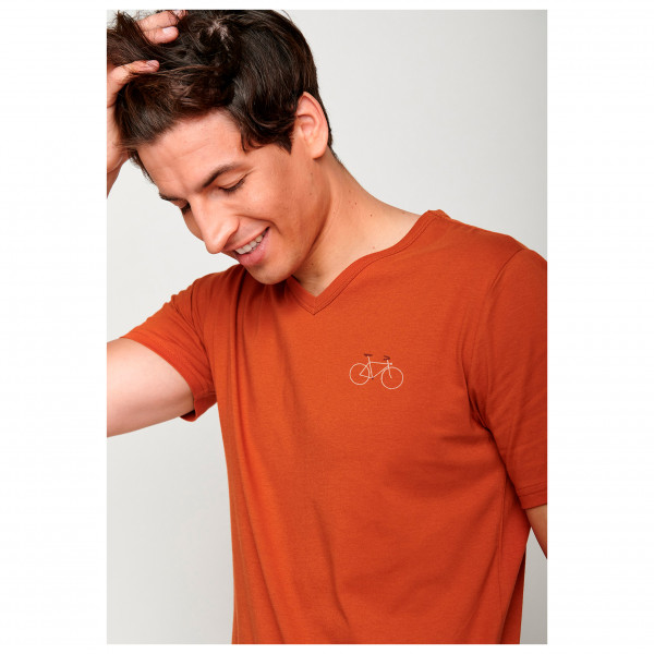 GreenBomb - Bike Single Peak - Camiseta de manga corta