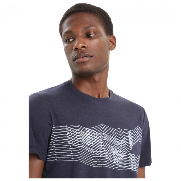 Icebreaker - Central Classic S/S Tee St Anton - Camiseta de merino