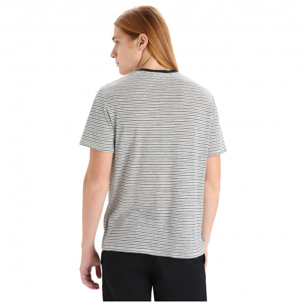 Icebreaker - Merino Linen S/S Tee Stripe - Merino shirt