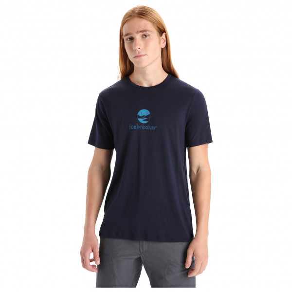 Icebreaker - Tech Lite II S/S Tee IB Essential Logo - Camiseta de merino