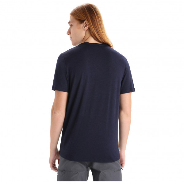 Icebreaker - Tech Lite II S/S Tee IB Essential Logo - Camiseta de merino