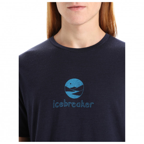 Icebreaker - Tech Lite II S/S Tee IB Essential Logo - Merinotröja