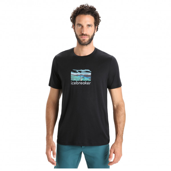 Icebreaker - Tech Lite II S/S Tee Trailhead - Merinoshirt