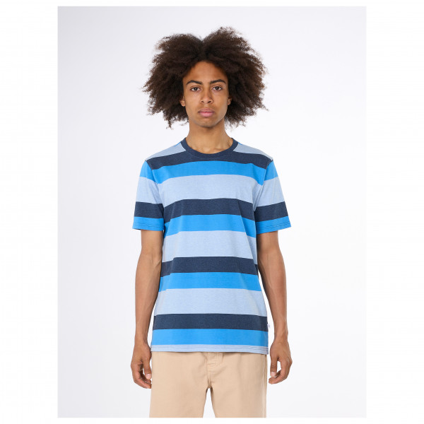 KnowledgeCotton Apparel - Regular Block Striped T-Shirt - Camiseta de manga corta
