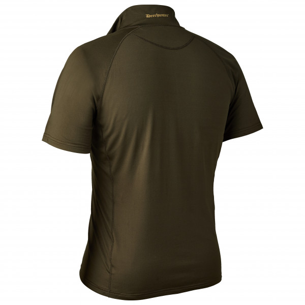 Deerhunter - Excape Insulated T-Shirt with Zip-Neck - Camiseta de manga corta