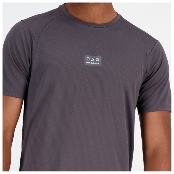 New Balance - Impact All Terrain N-Vent Short Sleeve - Løbeshirt