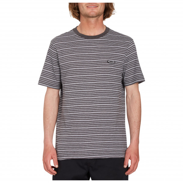 Volcom - Static Stripe Crew S/S - Camiseta de manga corta