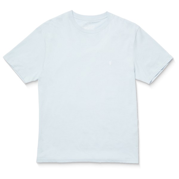 Tee Shirt Bleu clair coupe Regular Col V effet Flammé TYRON | Homme