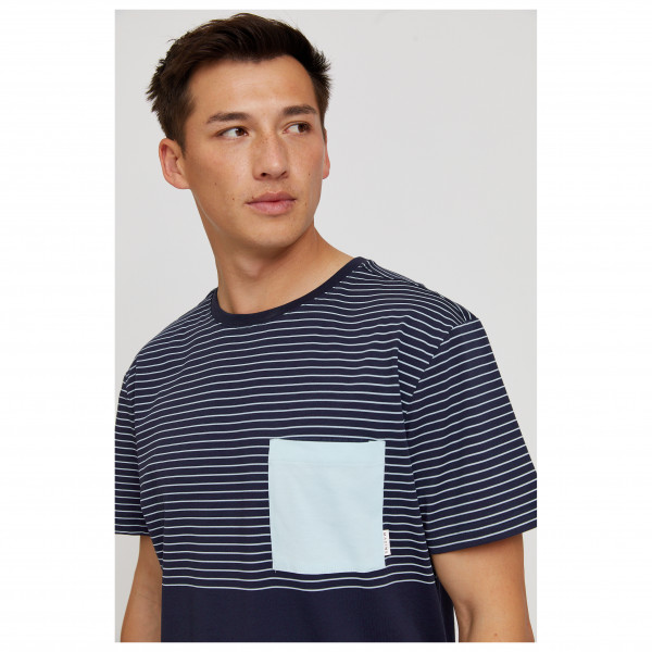 Mazine - Halfway Striped T-Shirt - T-Shirt
