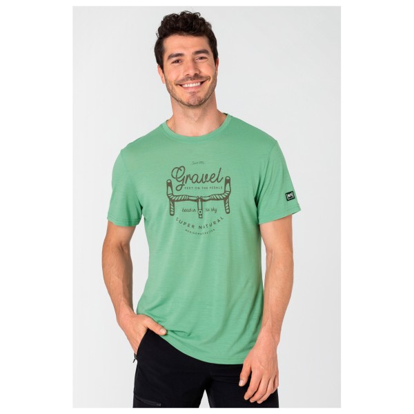 super.natural - Handlebar Tee - Merinovillapaita