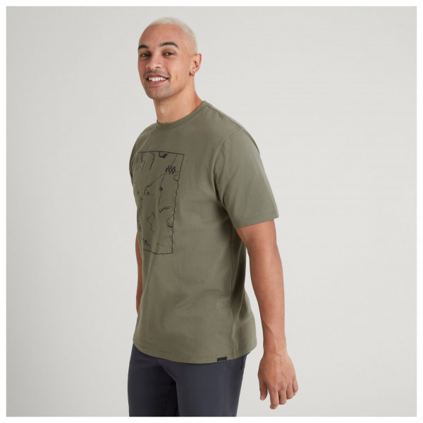 Kathmandu - Jasmine Kroeze Topo Lines - Camiseta de manga corta