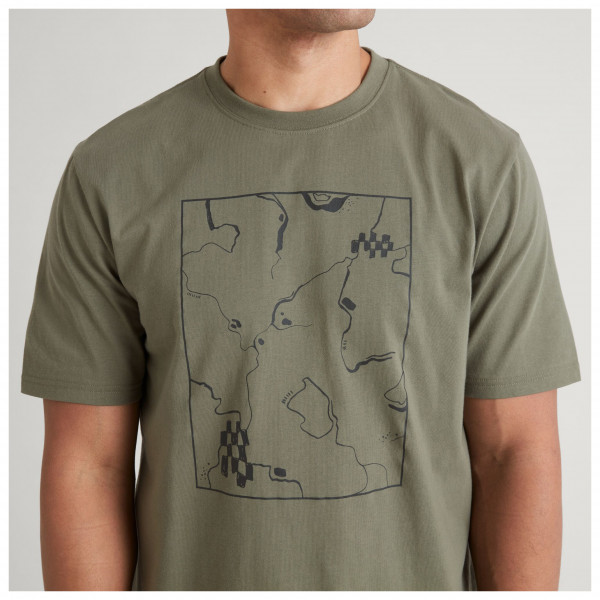 Kathmandu - Jasmine Kroeze Topo Lines - Camiseta de manga corta