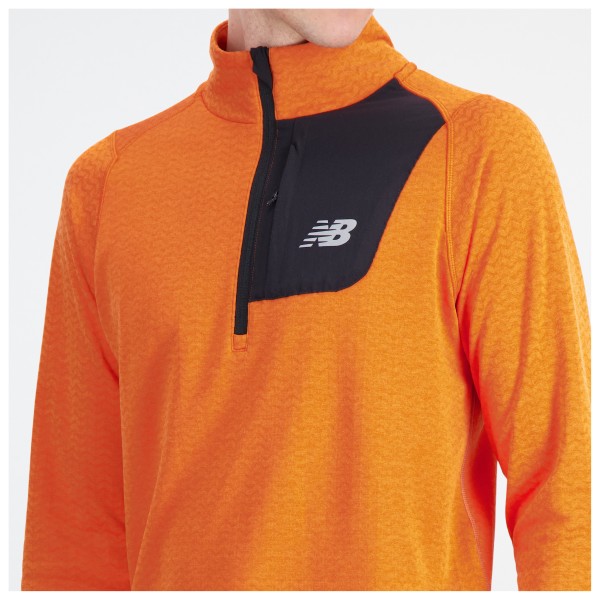 New Balance - NB Heat Grid Half Zip - Camiseta de running