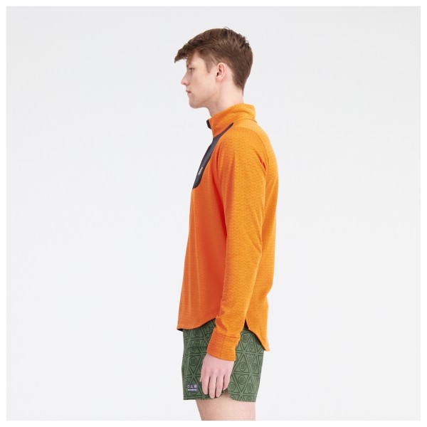 New Balance - NB Heat Grid Half Zip - Løbeshirt