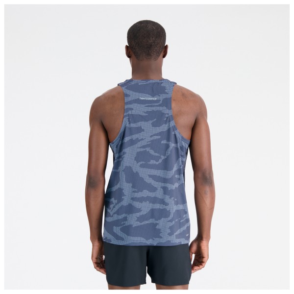 New Balance - Printed Accelerate Singlet - Hardloopshirt