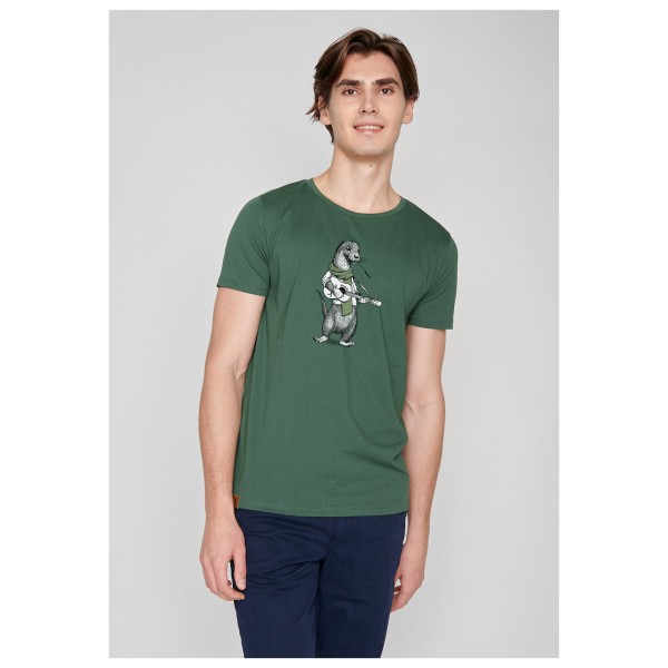GreenBomb - Animal Otter Guitar (Guide) Cotton - Camiseta de manga corta