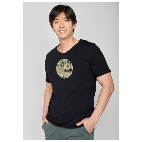 GreenBomb - Nature Mountain Circle (Peak) - Camiseta de manga corta
