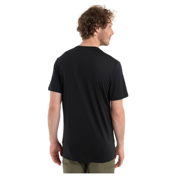 Icebreaker - 125 Cool-Lite Sphere II S/S Tee Levels - Camiseta de merino
