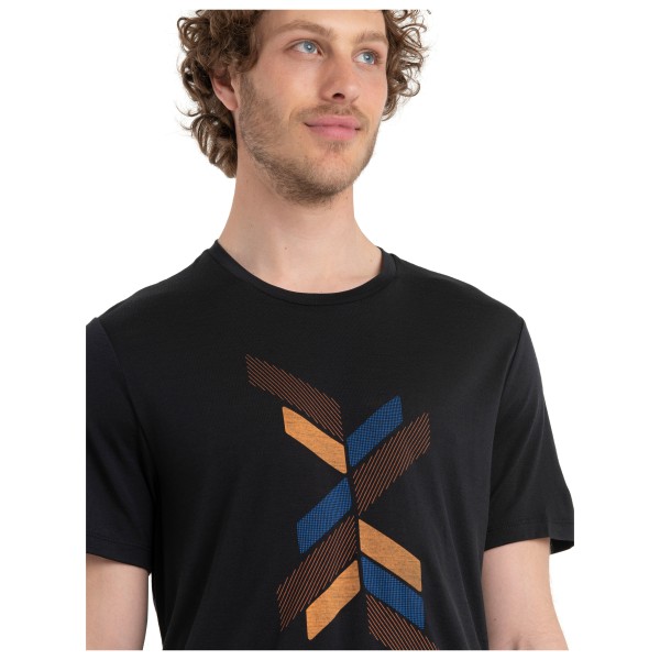 Icebreaker - 125 Cool-Lite Sphere II S/S Tee Levels - Camiseta de merino