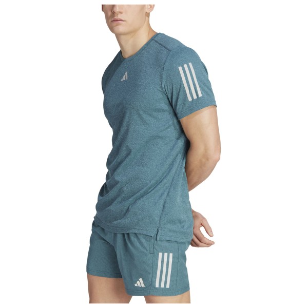 adidas - Own The Run Heather Tee - Running shirt