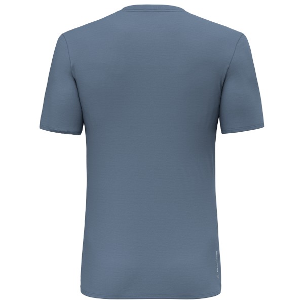 Salewa - Pure Eagle Sketch Merino T-Shirt - Merino shirt