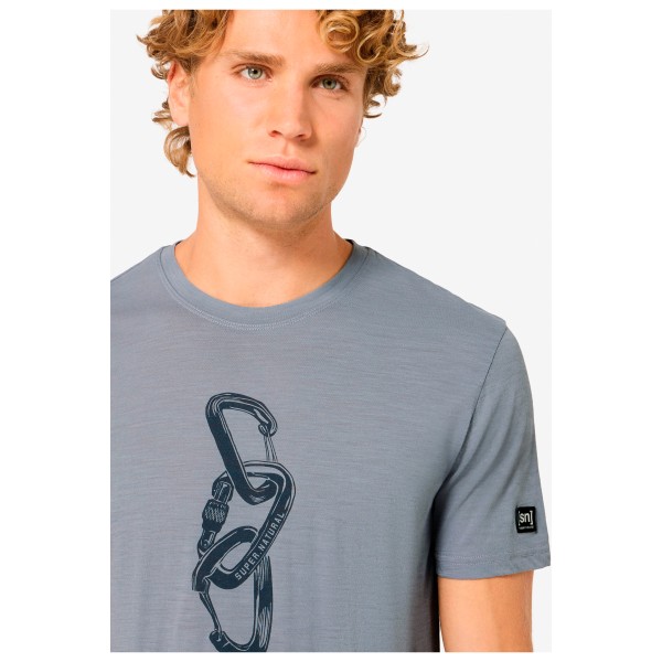 super.natural - Carabineri Tee - Camiseta de merino