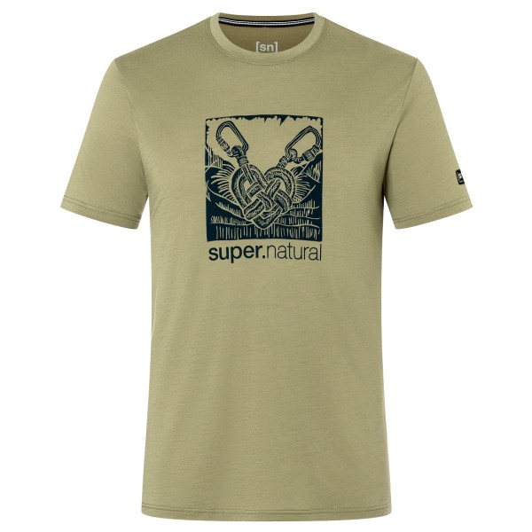 super.natural - Tied By Heart Tee - Camiseta de merino