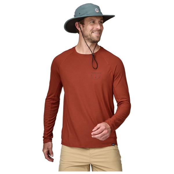Patagonia - L/S Cap Cool Trail Graphic Shirt - Sport shirt