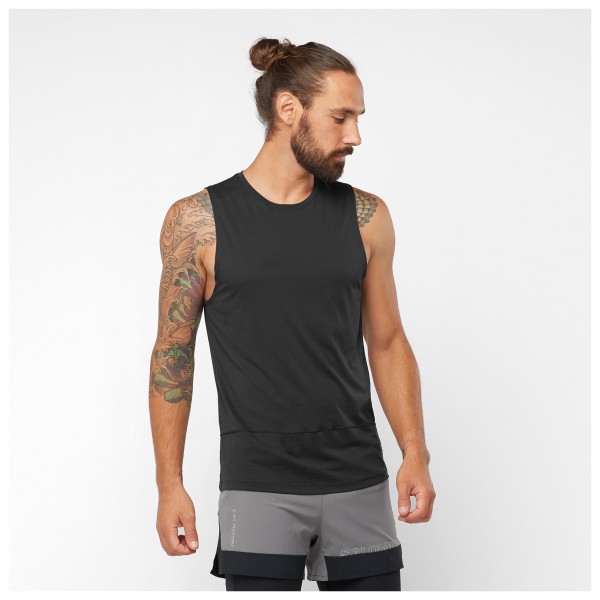 Salomon - Cross Run Tank - Hardloopshirt