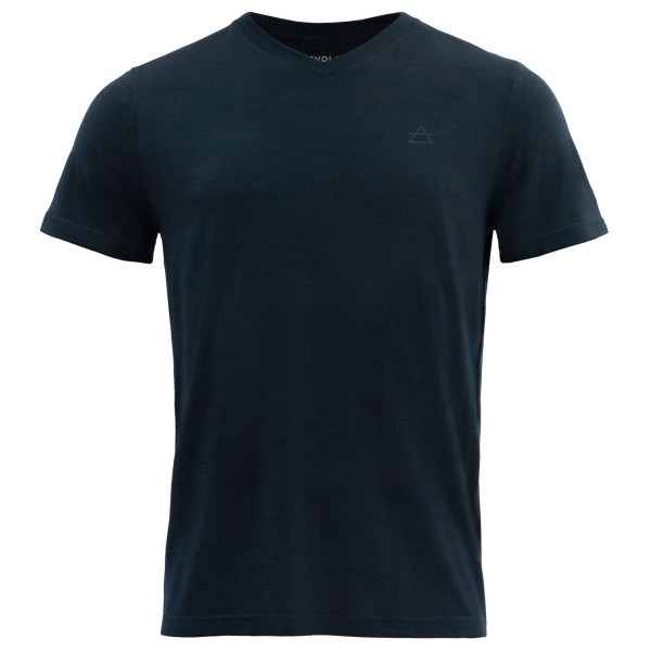 Devold - Hareid Merino 200 Tee V-Neck - Merinovillapaita