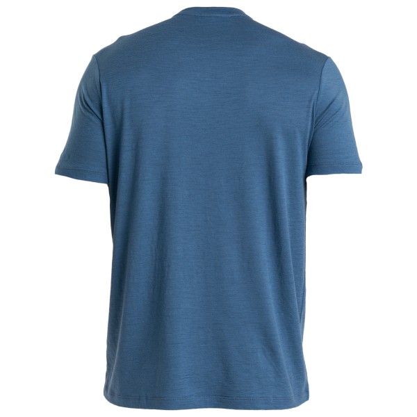 Icebreaker - Merino 150 Tech Lite III S/S Tee Pinnacle Grid - Camiseta de merino