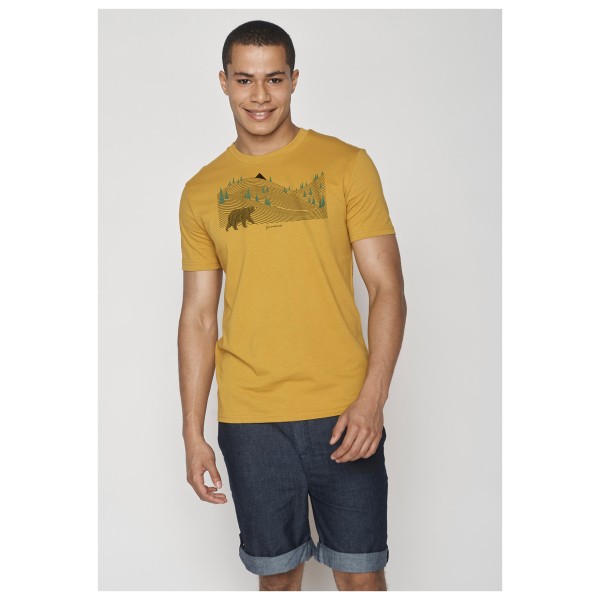 GreenBomb - Animal Bearland Guide Cotton - T-Shirts - Camiseta de manga corta