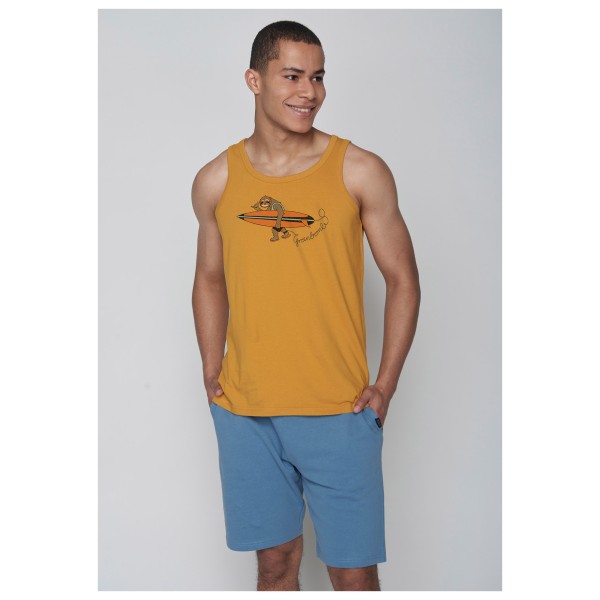 GreenBomb - Animal Sloth Surf Airy - Tanktops - Camiseta sin mangas