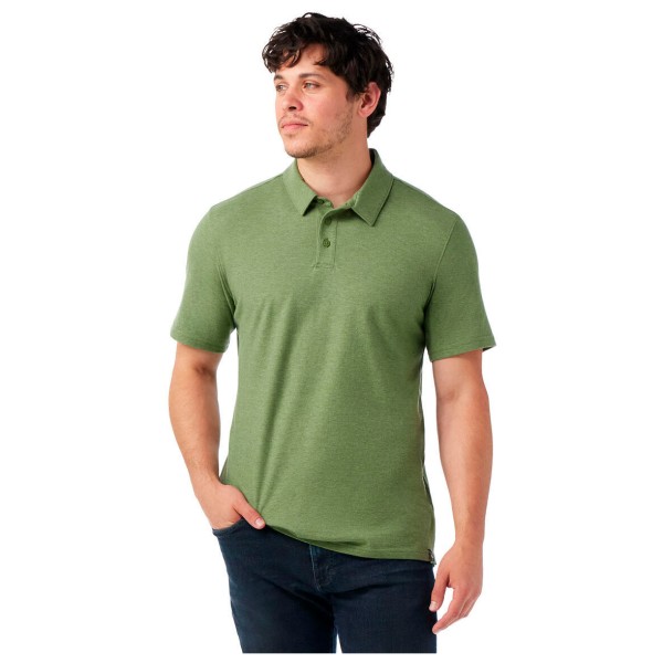 Smartwool - S/S Polo - Merino/Cotton - Merinotröja