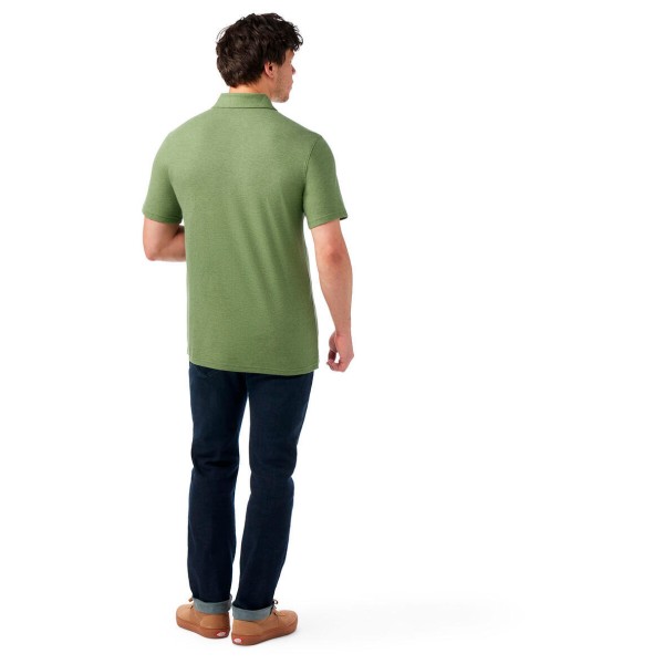 Smartwool - S/S Polo - Merino/Cotton - Merinotröja