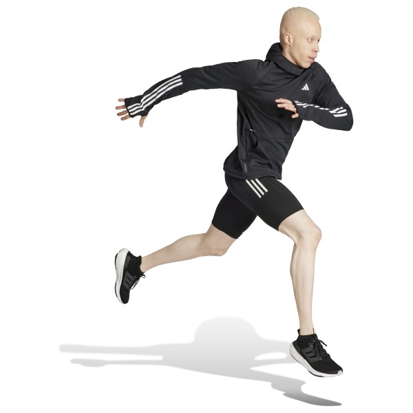 adidas - Own The Run 3-Stripes Hoodie - Running shirt