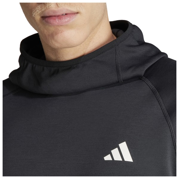 adidas - Own The Run 3-Stripes Hoodie - Running shirt