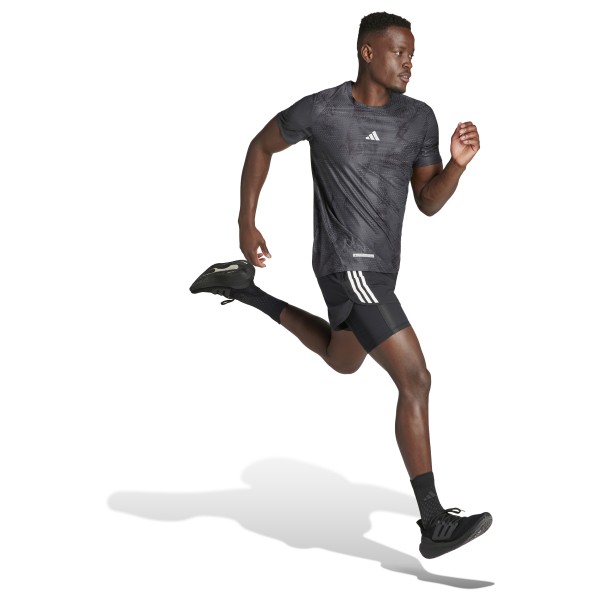 adidas - ULT AOP Heather Tee - Hardloopshirt