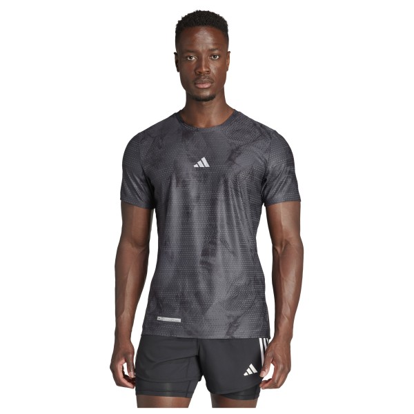 adidas - ULT AOP Heather Tee - Running shirt