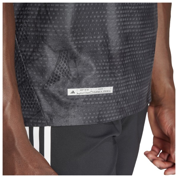 adidas - ULT AOP Heather Tee - Running shirt