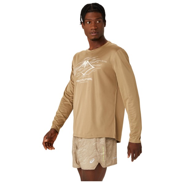Asics - Fujitrail Logo L/S Top - Laufshirt
