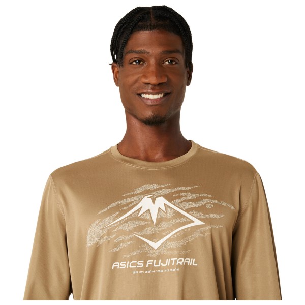 Asics - Fujitrail Logo L/S Top - Laufshirt