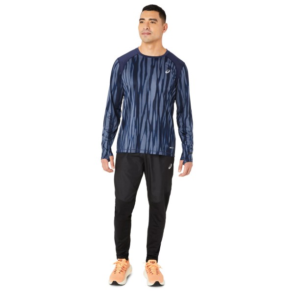 Asics - Road All Over Print L/S Top - Löpartröja