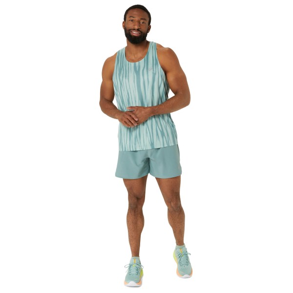 Asics - Road All Over Print Singlet - Loopshirt