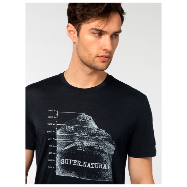 super.natural - 7 Peaks Tee - Merinoshirt