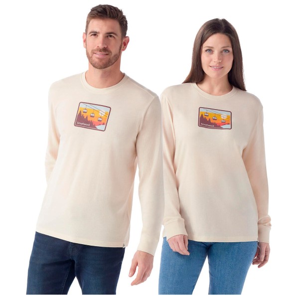 Smartwool - Gondola Ride Graphic Long Sleeve Tee - Merinoshirt