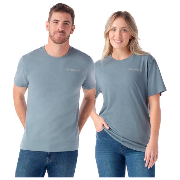 Smartwool - Nature's Vibes Graphic Short Sleeve Tee Slim Fit - Camiseta de merino